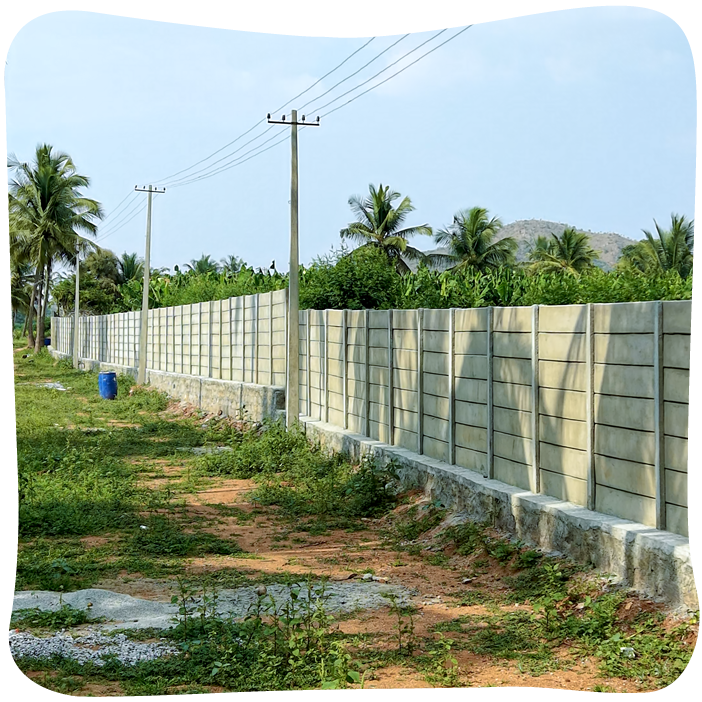 Lara Compound Wall